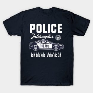 POLICE CAR INTERCEPTOR T-Shirt